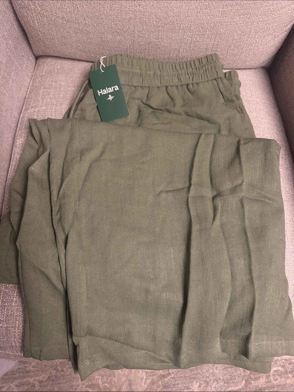 HALARA Olive Chino-Style Women’s Pants